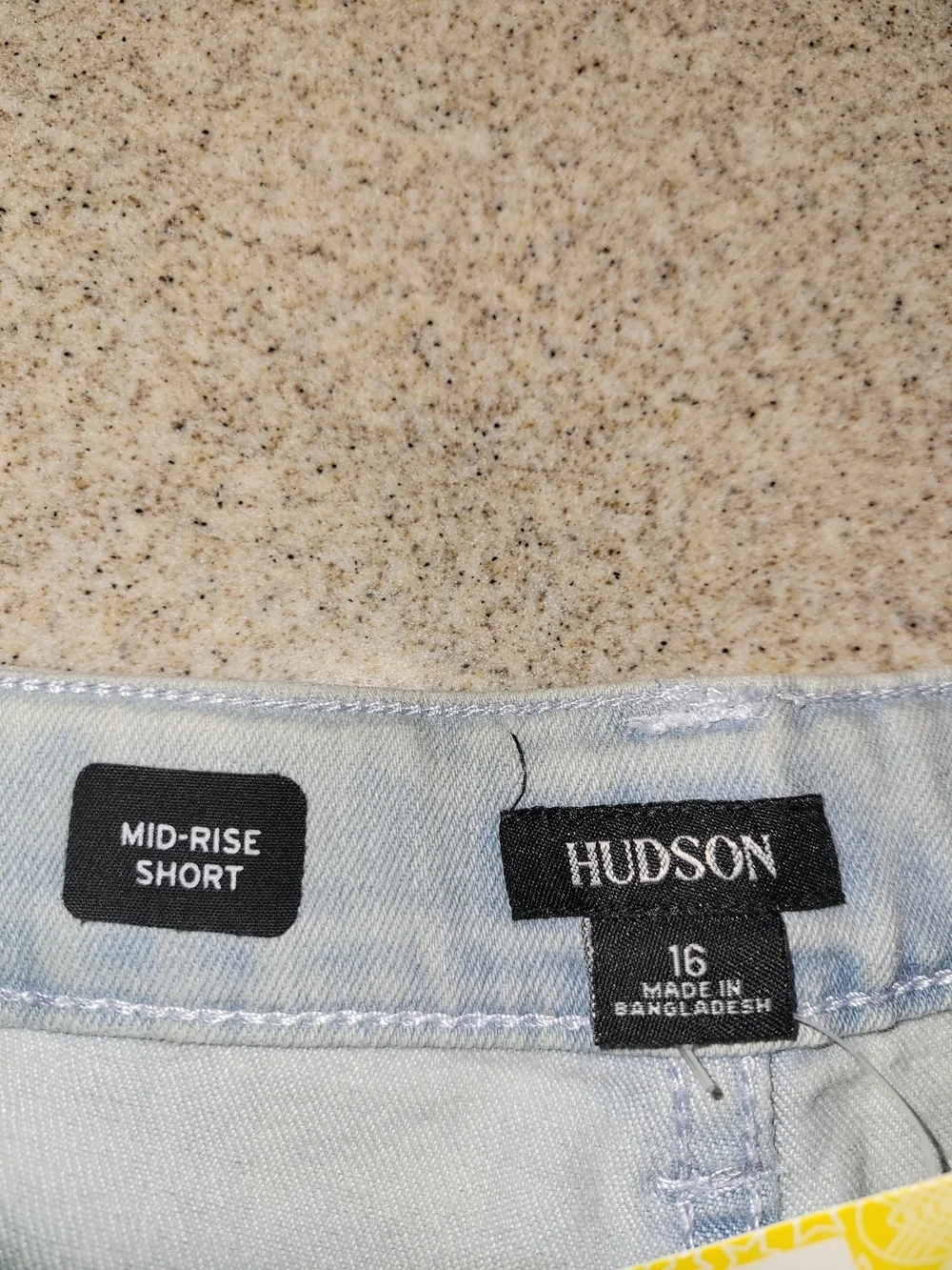 Hudson Jeans Yemisi Cut Off Denim Shorts Light Blue Size 16 Kids/Youth NWT